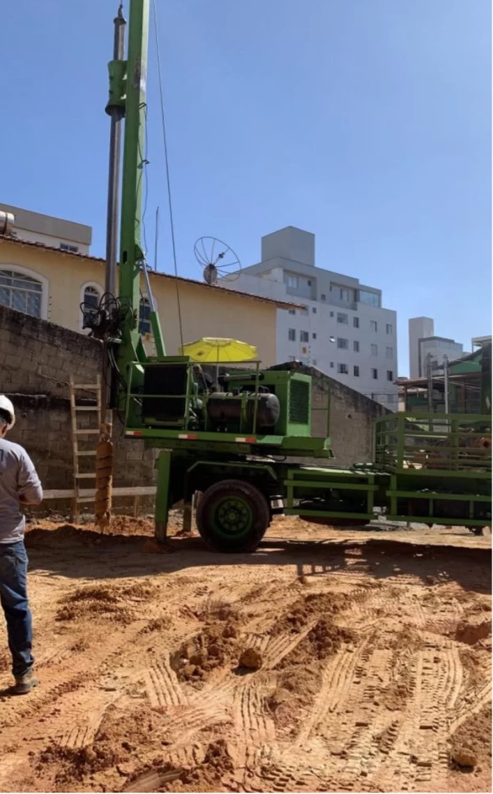 Sondagem e Estaqueamento